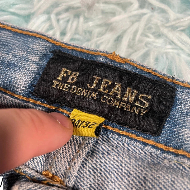 Vintage Y2K Slim Jeans FB - 34W 32L