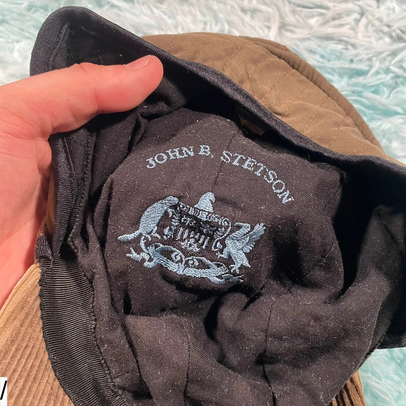 Brown Stetson Farmer Cap