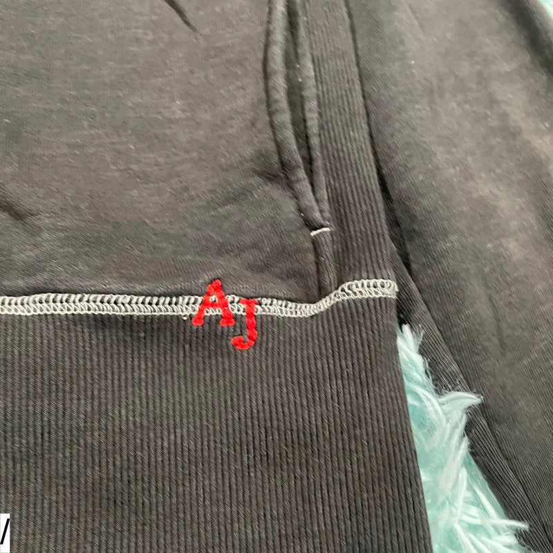 Vintage 00s Black Armani Jeans Hoodie - large