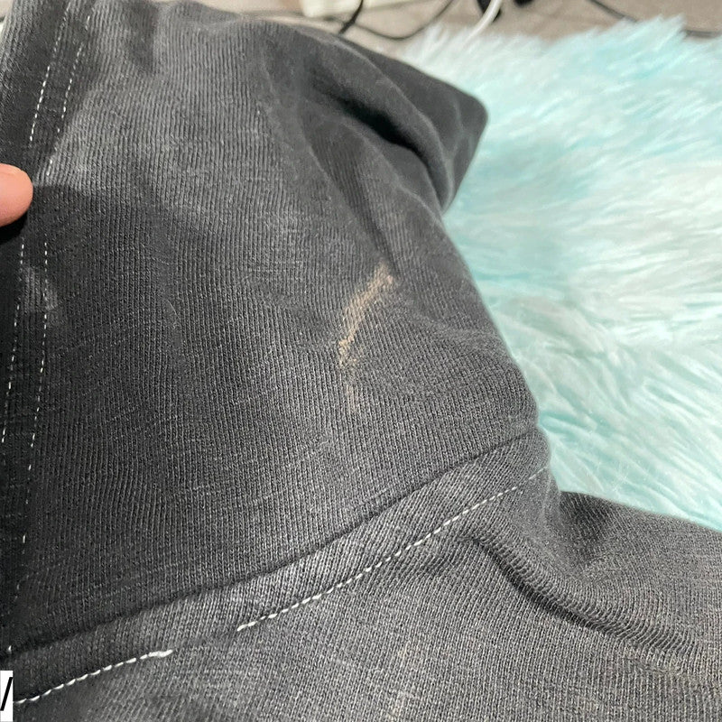 Vintage 00s Black Armani Jeans Hoodie - large