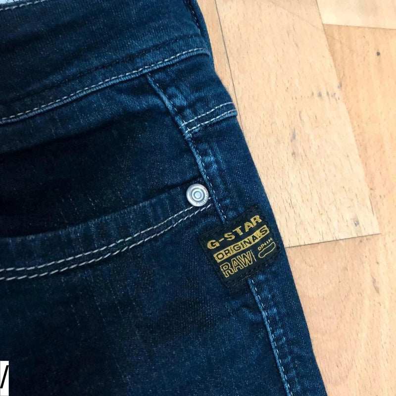 Navy G-Star Raw Skinny Slim Jeans - 29W 32L