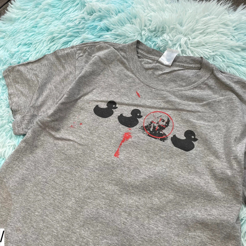 Vintage Grey 2003 Resident Evil Dead Aim Promo T Shirt - Medium