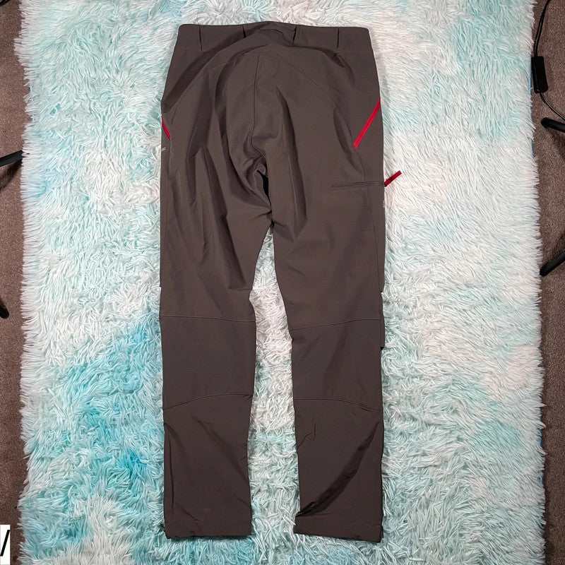 Grey Macpac Waterproof Hiking Trousers - Size 10