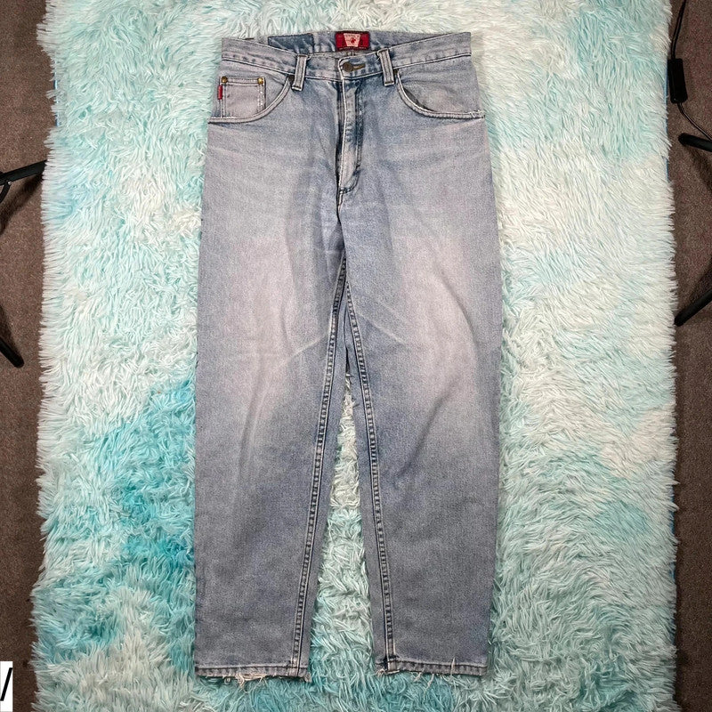 Vintage 90s Lightwash Jeans Tapered - 32W