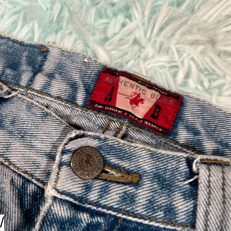Vintage 90s Lightwash Jeans Tapered - 32W
