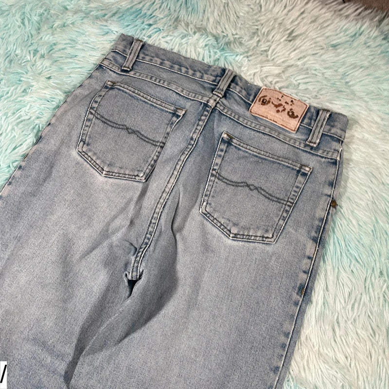Vintage 90s Lightwash Jeans Tapered - 32W