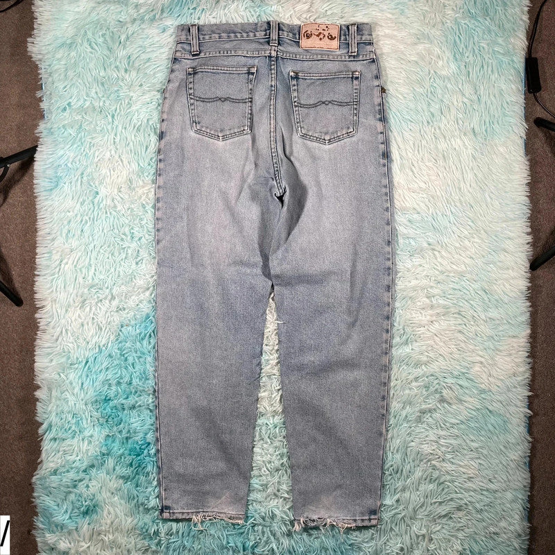 Vintage 90s Lightwash Jeans Tapered - 32W