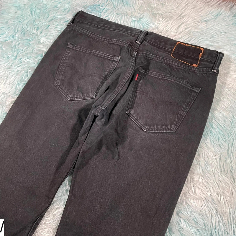 Vintage Black Levi’s 501 Jeans Straight Leg - 34W 34L