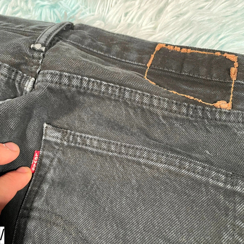 Vintage Black Levi’s 501 Jeans Straight Leg - 34W 34L
