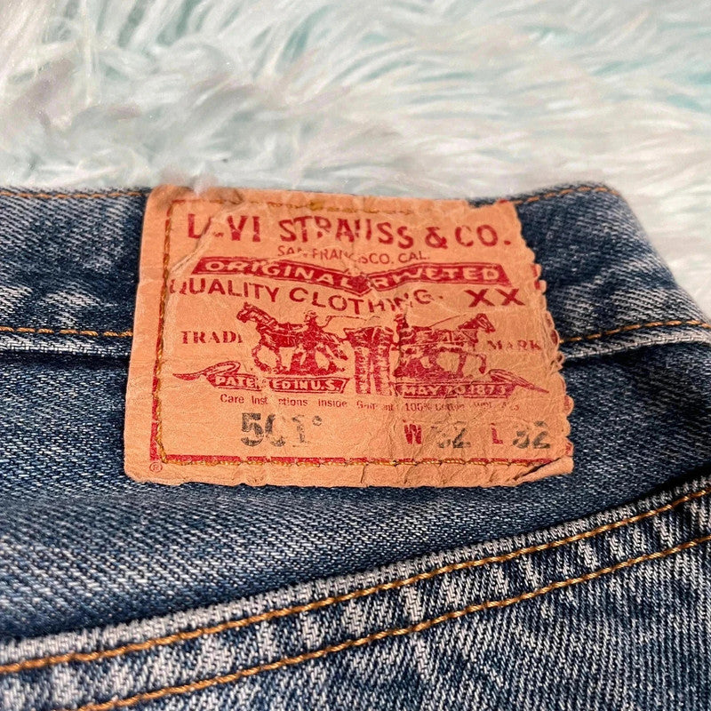 Vintage 90s Levi’s 501 Jeans Straight Leg - W32 L32