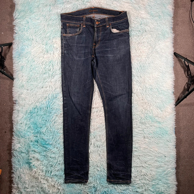 Blue Nudie Jeans Slim Fit - 34W L32