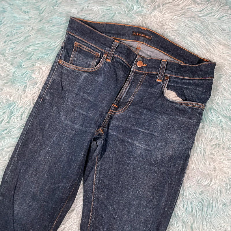 Blue Nudie Jeans Slim Fit - 34W L32