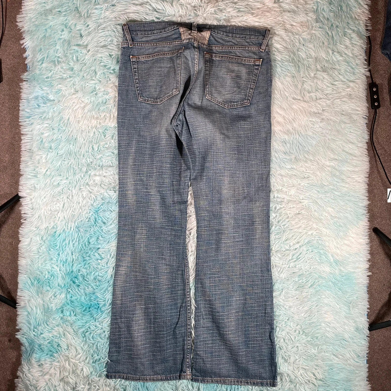 Vintage Y2K Moto Jeans Bootbut Blagger - 34W 32L