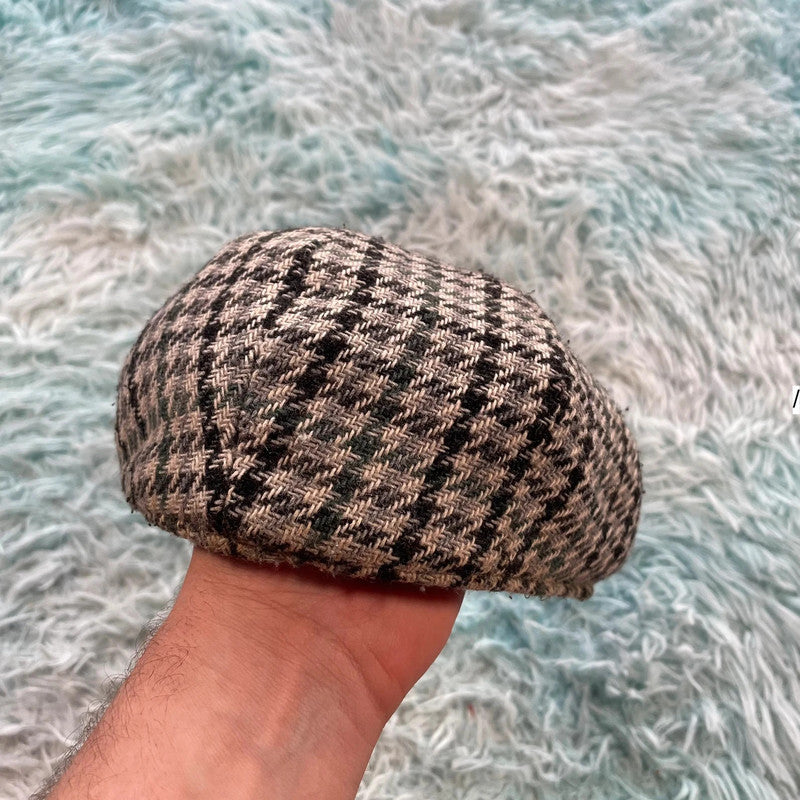 Vintage 90s Donegal Tweed Farmer Flatcap