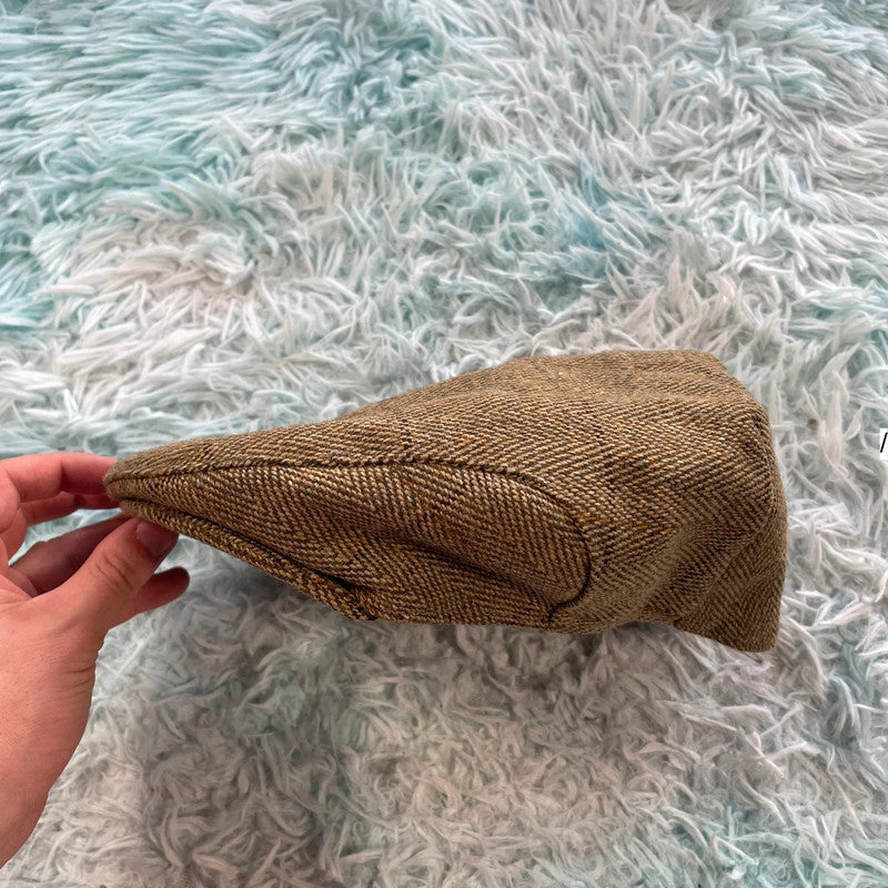 Vintage Khaki Flatcap