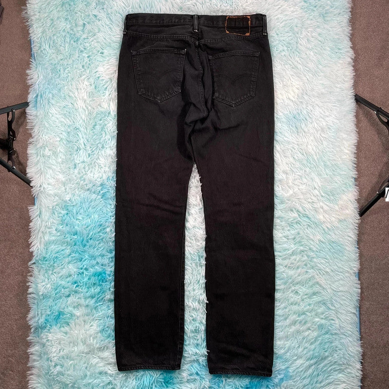 Vintage Black Levi’s 501 Jeans Straight Leg - 34W 34L