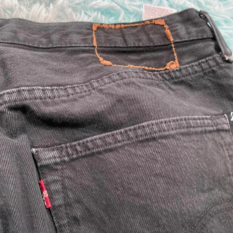 Vintage Black Levi’s 501 Jeans Straight Leg - 34W 34L