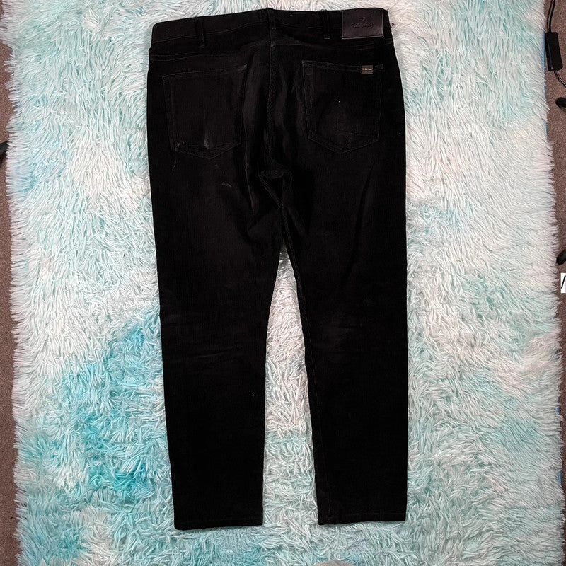 Black Paul Smith Corduroy Trousers - 33W