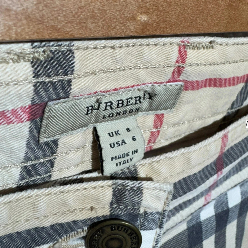 Vintage Burberry Trousers Novacheck - size 8