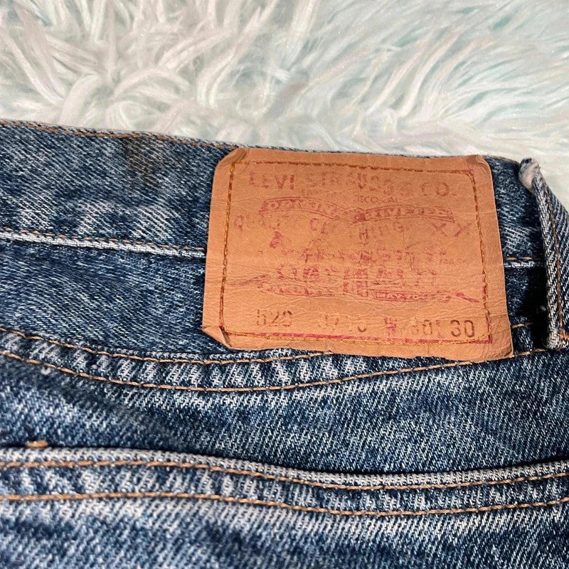 Vintage 90s Levi’s 520 Baggy Jeans - 30W 30L