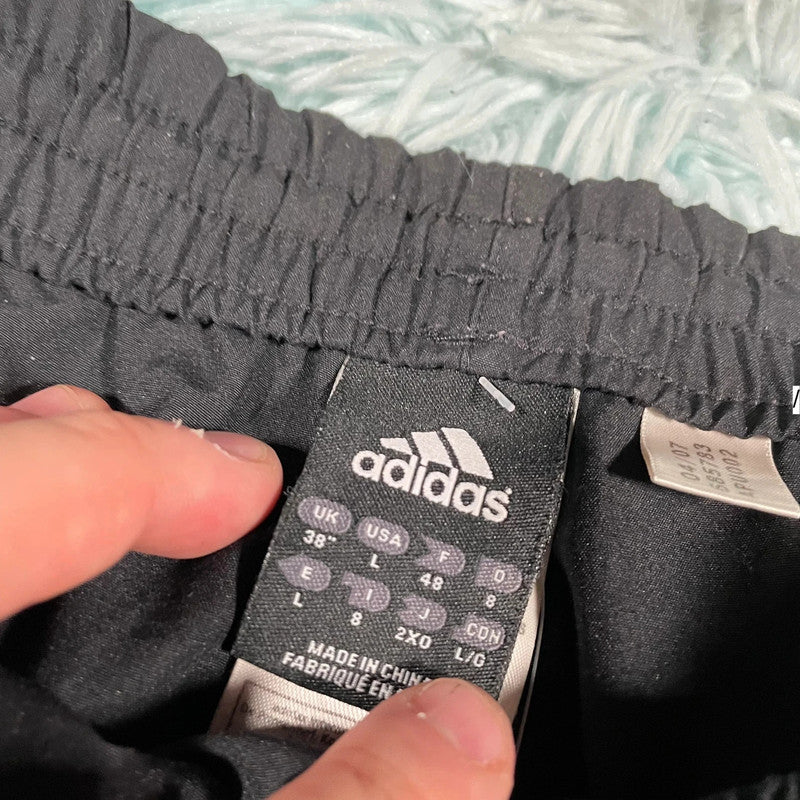 Black Liverpool Adidas Shorts - Large