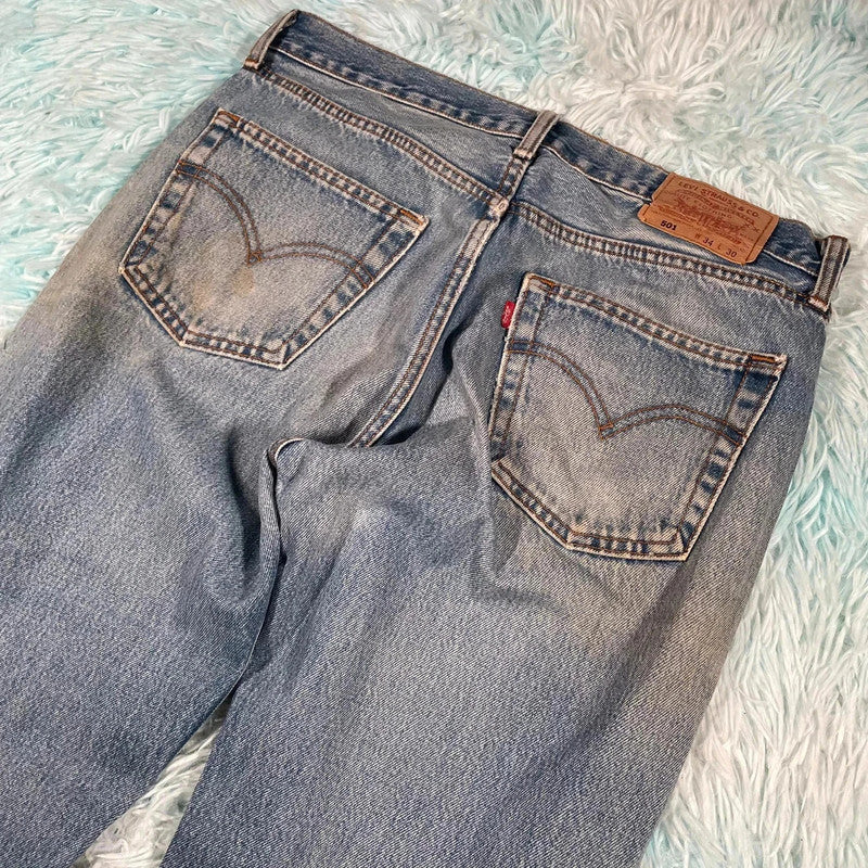 Vintage 90s Levi’s 501 Jeans Made in USA - 34W 30L