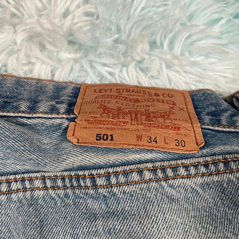 Vintage 90s Levi’s 501 Jeans Made in USA - 34W 30L