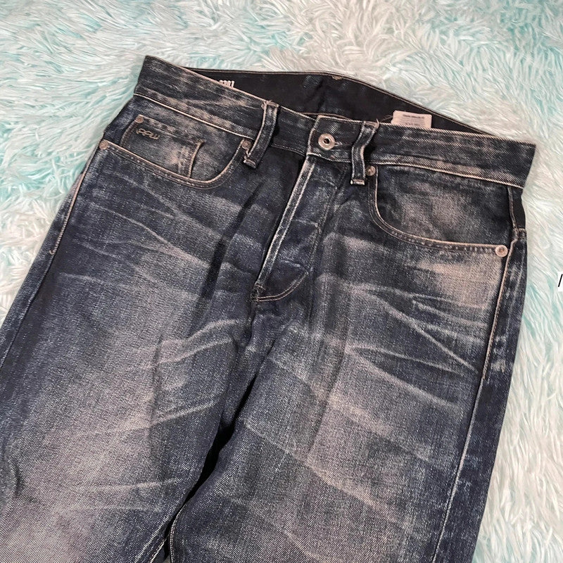 Blue G-star Raw Jeans Tapered - 29W 32L