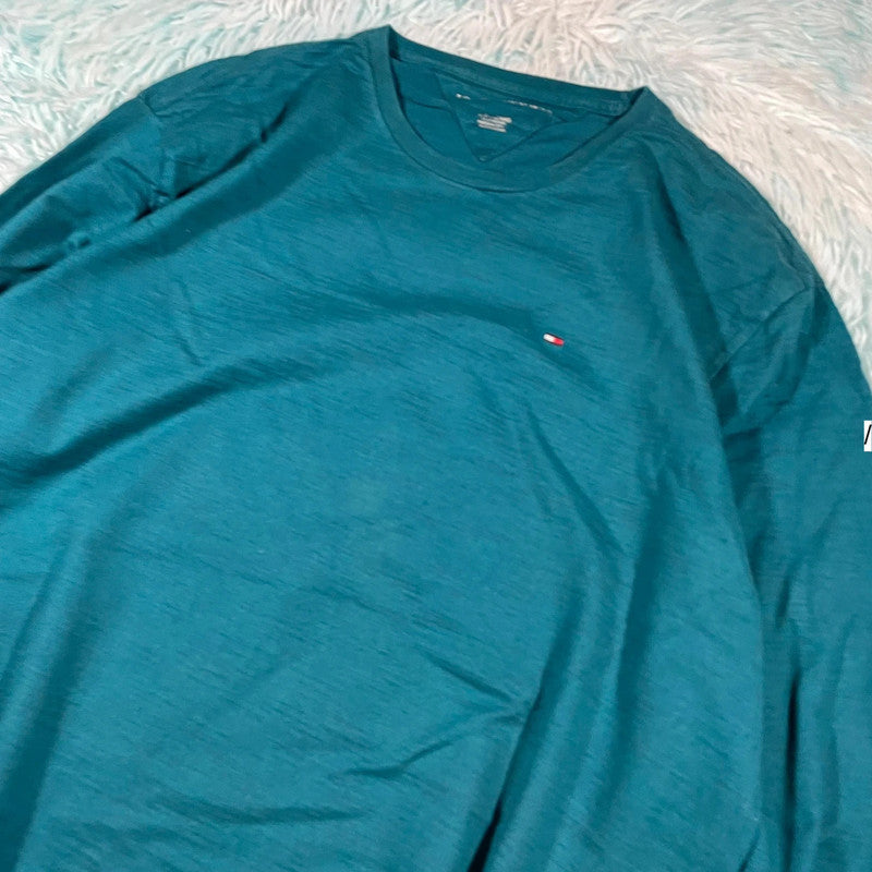 Blue Tommy Hilfiger Plain Sweatshirt - XXL