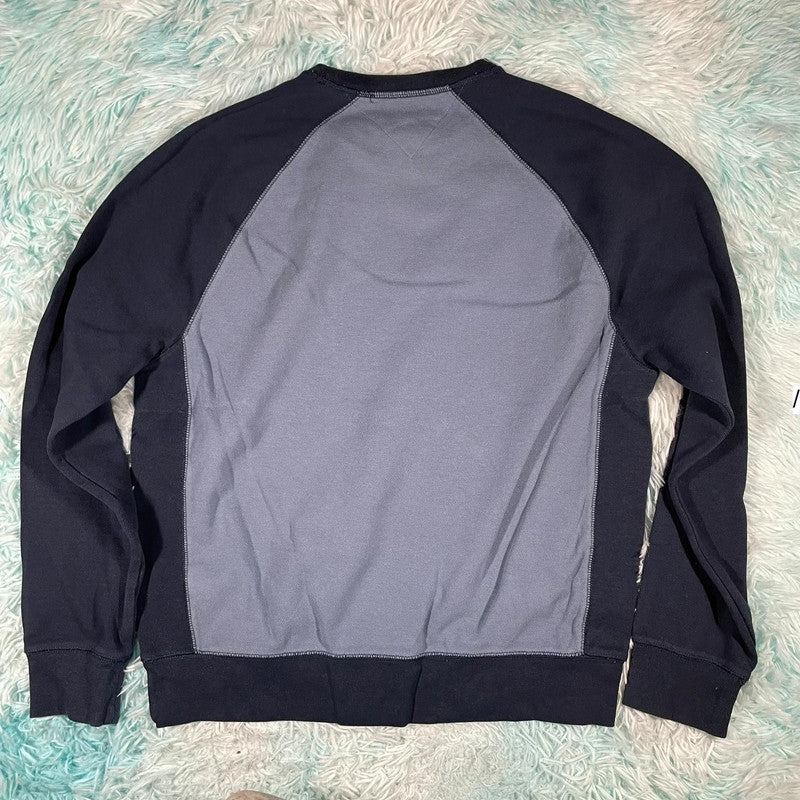 Blue & Navy Tommy Hilfiger Sweatshirt - Large