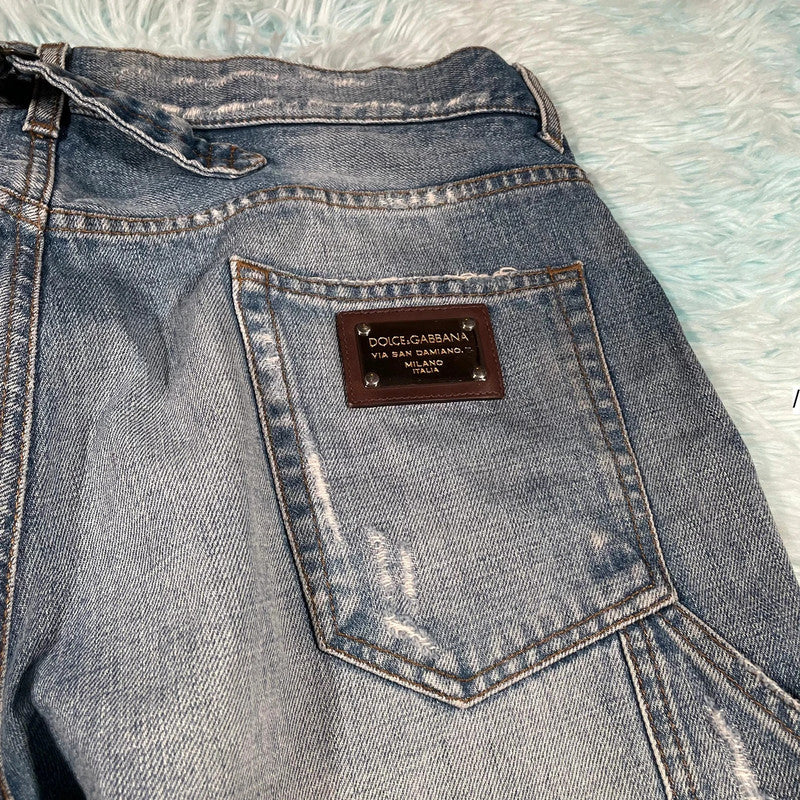Vintage 00s Blue Dolce & Gabbana Denim Jean Shorts Jorts - W36