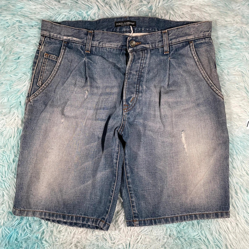 Vintage 00s Blue Dolce & Gabbana Denim Jean Shorts Jorts - W36