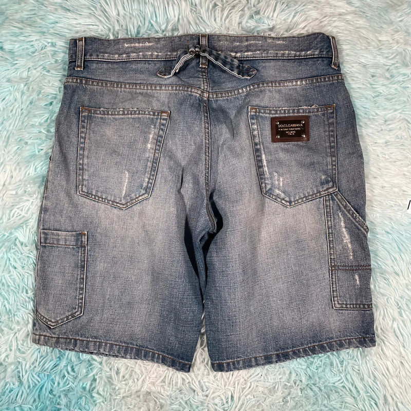 Vintage 00s Blue Dolce & Gabbana Denim Jean Shorts Jorts - W36