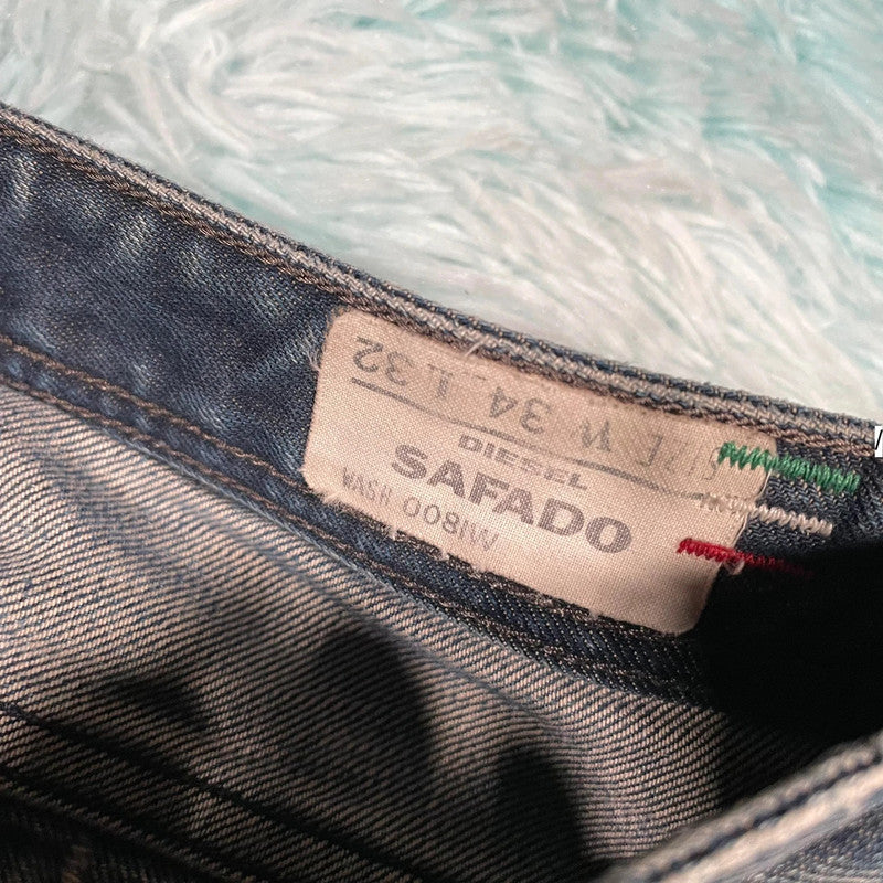 Vintage Diesel Safado Jeans Straight Leg - 34W 32L