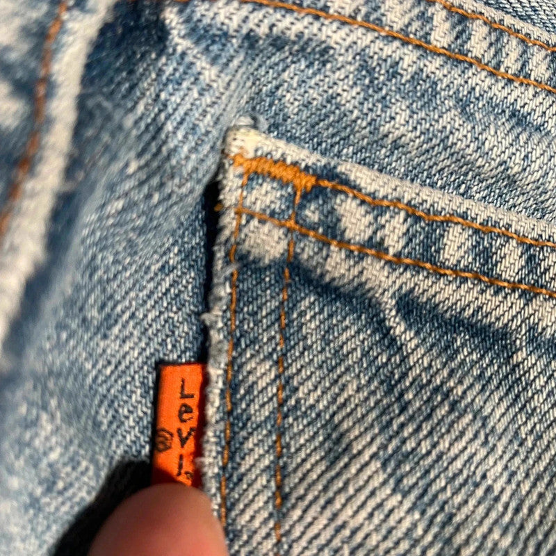 Vintage 90s Levi’s 615 Jeans Straight Leg Orange Tab - W33 L32