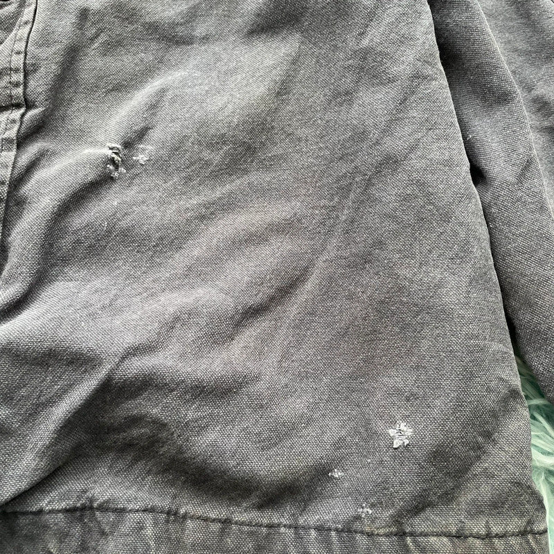 Navy Dickies Workwear Jacket Hooded - Large