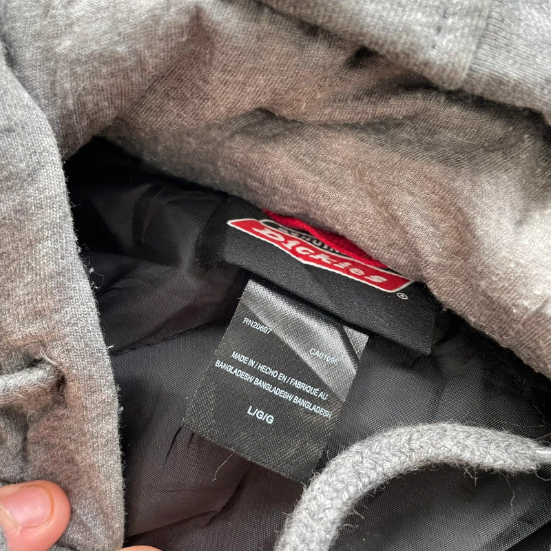 Brown Dickies Workwear Jacket Hooded - Large