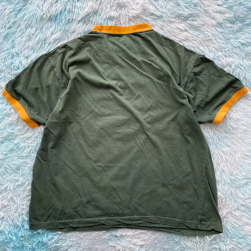 Vintage Green Greenbay Packers Reebok T Shirt - XL