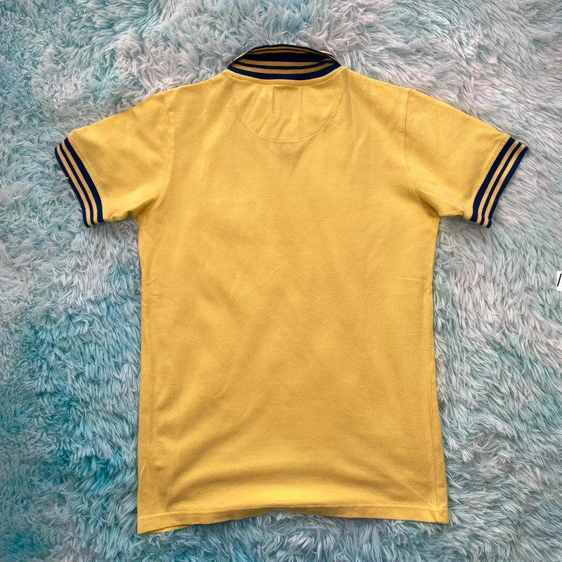 Vintage Style Yellow Southampton Shirt Copa - Small