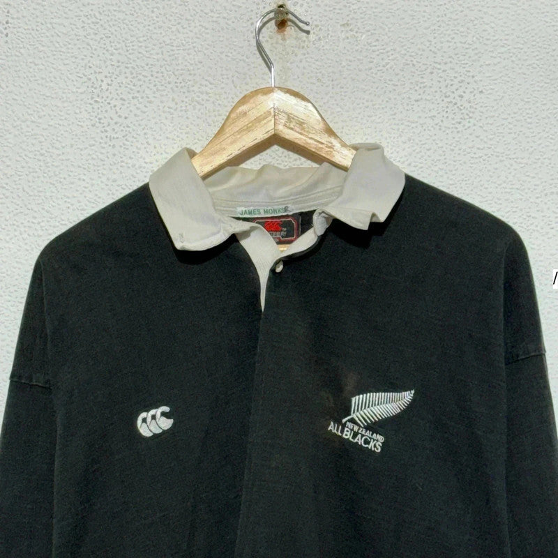 Vintage 90s New Zealand Rugby Shirt Canterbury - XL