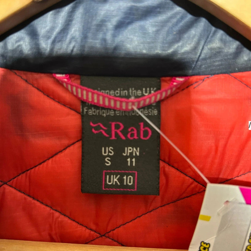 Navy Rab Puffer Jacket - Size 10