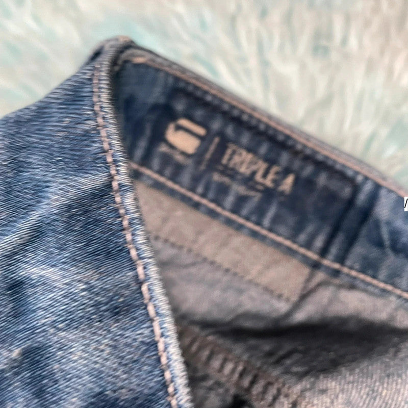 Blue G-Star Straight Jeans - 34W 34L
