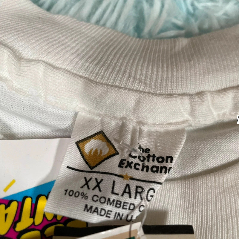 Vintage 90s White Kenyon College Graphic T Shirt - XXL