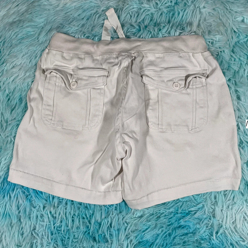 White Armani Jeans Short Shorts - Size 8