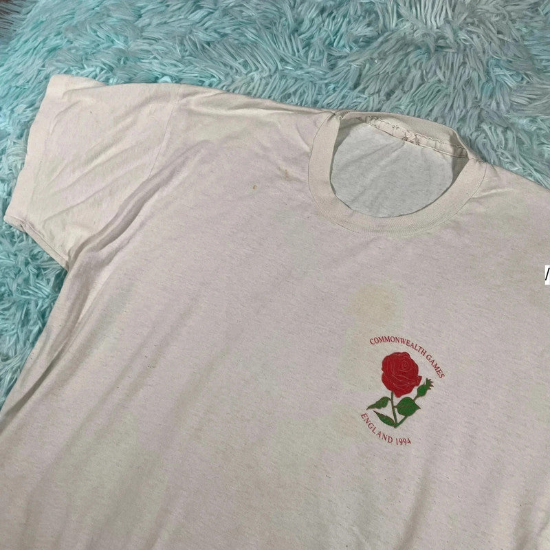 Vintage 1994 Commonwealth Games T Shirt - Large