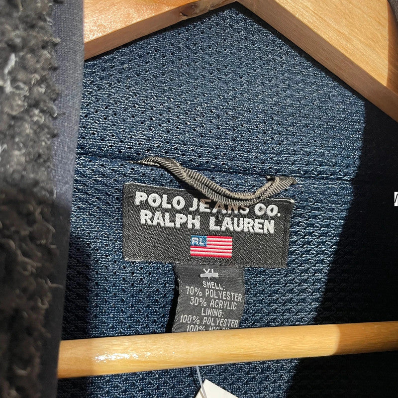 Black Polo Jeans Ralph Lauren Fleece Jumper - XL