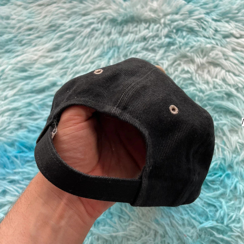 Vintage Black & Beige Barbados Cap