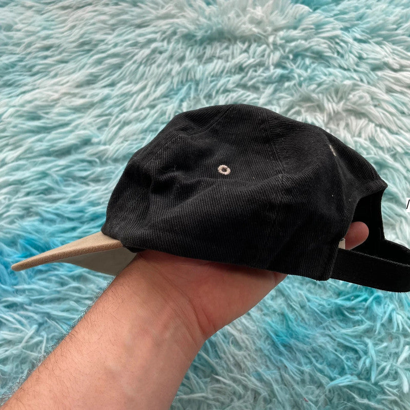 Vintage Black & Beige Barbados Cap