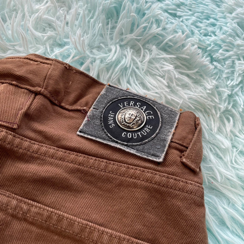 Vintage 90s Brown Versace Jeans - 28W