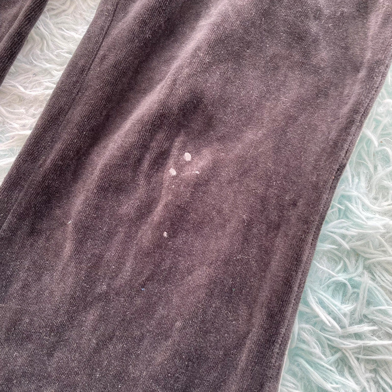 Black Puma Velour Joggers - Medium